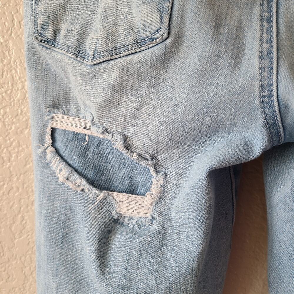 American Eagle Womens Jegging Jeans SZ‎ 6 Distressed 90s Grunge 360 Stretch - Picture 8 of 15